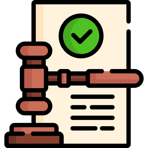 Legally compliant icon